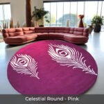 Celestial Round - Custom made Hand Tufted Premium New Zealand Wool Carpet - Image 3