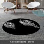 Celestial Round - Custom made Hand Tufted Premium New Zealand Wool Carpet - Image 8