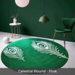 Celestial Round - Custom made Hand Tufted Premium New Zealand Wool Carpet - Image 6