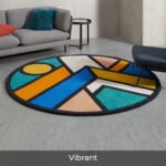 Celestial Round - Custom made Hand Tufted Premium New Zealand Wool Carpet - Image 9