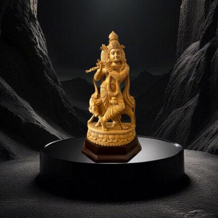 Lord Krishna with Cow