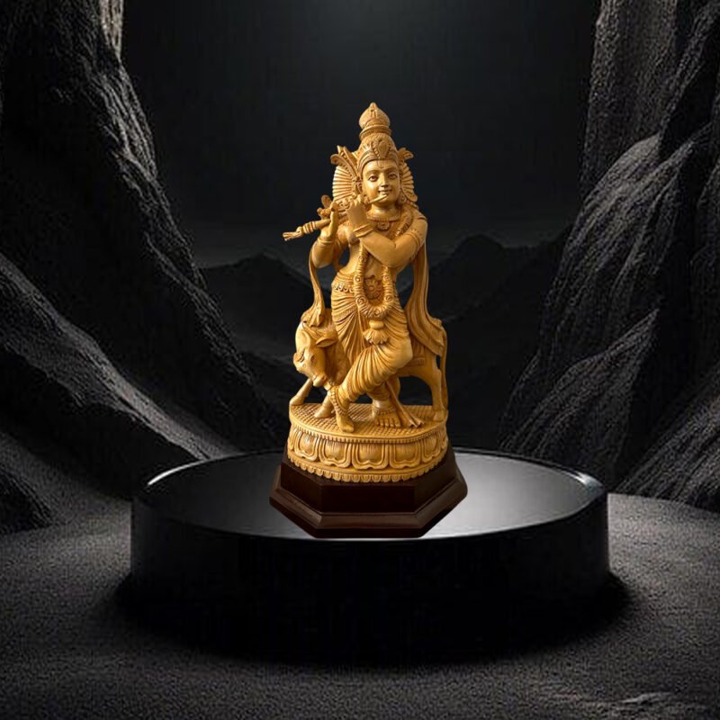 Lord Krishna with Cow